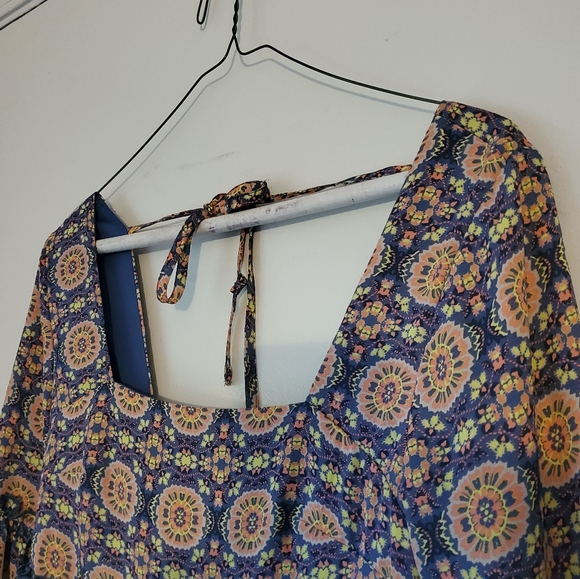 Love, FIRE BOHO Style Multicolored Patterned Dress - Picture 4 of 8